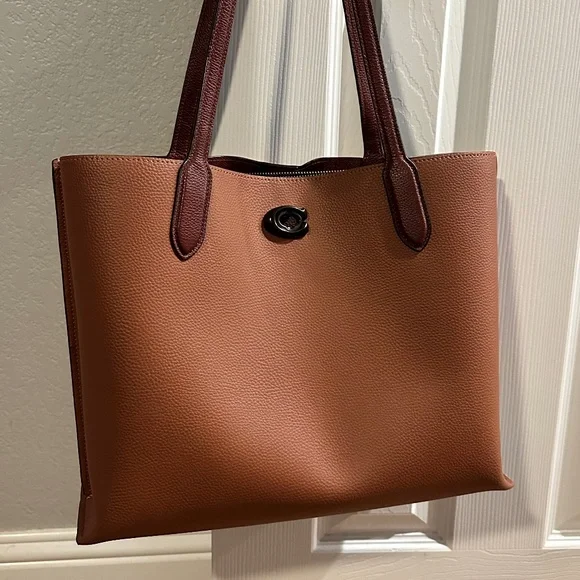Coach Leather Tote - Picture 1 of 11